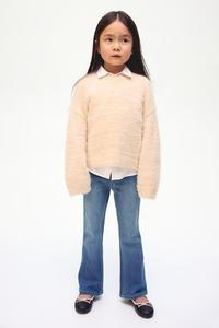 Джинсы клеш из суперэластичного материала H&M, синий