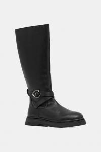 Кожаные ботинки HANNA Blauer, черный