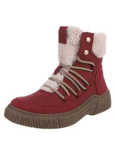 Ботильоны бордового цвета Ital-Design