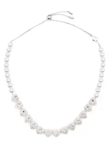 Колье Grande Capsule из коллаборации с Ariana Swarovski, серебяный