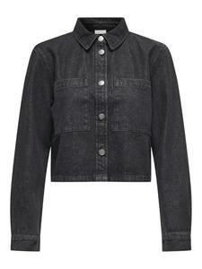 JDY Джинсовая куртка черного цвета