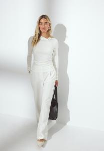 Топ NA-KD SOFT LINE TWISTED , White