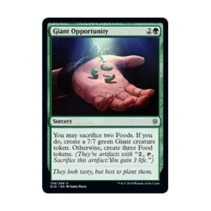 CCG Гигантская возможность (U), MTG - Throne of Eldraine