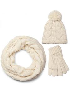 Шарф styleBREAKER, цвет creme/beige