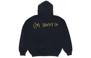 Черная толстовка с капюшоном Travis Scott Cactus Jack x McDonald's Billions Served, Черный