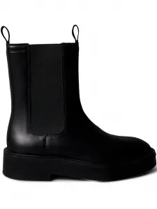 Кожаные ботинки челси Calvin Klein, черный