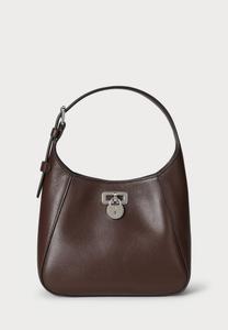 Сумка Lauren Ralph Lauren LEATHER SMALL TANNER SHOULDER BAG, Dark Hickory/Dark Brown