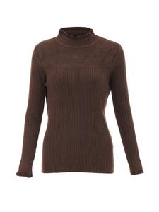 Пуловер NAEMI Strick, коричневый