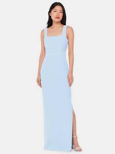 Макси-платье mila с квадратным вырезом Whistles, цвет Pale Blue