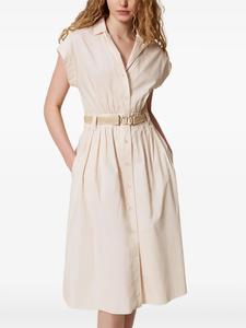 Платье на пуговицах TWINSET, розовый