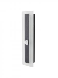 Beliani Настенный уличный светильник SAVANE черного цвета - (Ш) 9 x (В) 30 x (Д) 4 см