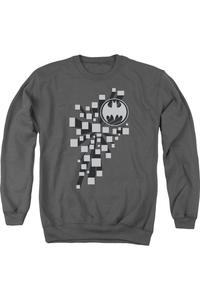 Толстовка Batman Gotham 3d для взрослых с круглым вырезом Gildan, цвет charcoal