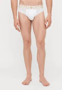 Трусы с низкой посадкой Versace, White/Gold-Coloured