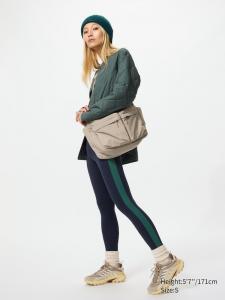 Ультраэластичные активные леггинсы с полосами Uniqlo, 69 navy