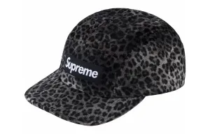 Кепка Supreme Leopard Velvet, черный