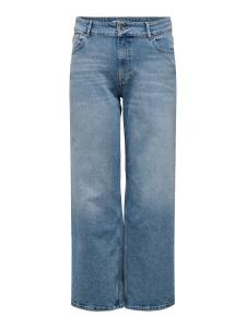 Джинсы с широкими штанинами ONLY Carmakoma CARJuicy, Blue Denim