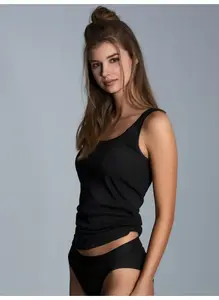 Майка Trigema "Майка TRIGEMA в двойной упаковке" (2 шт.), черный