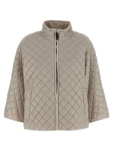 Реверсивный капюшон «Delfina» MAX MARA THE CUBE, серый