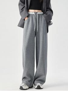 Женские спортивные штаны на шнуровке Doux Belle, цвет Gray