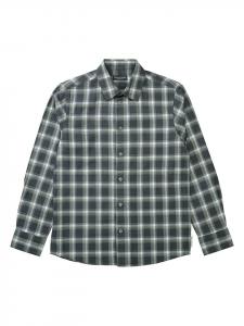 Marc O'Polo Junior Рубашка серого/белого/хаки цвета