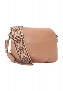 Сумка через плечо, эмблема, однотонная, женская Gabor, цвет Old Rose