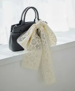 Кружевной многоцветный шарф Studio Clip, цвет Natural(51)