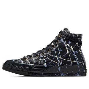 Кроссовки chuck 70s high top paint splatter 'black' Converse, черный