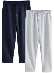 Обычные брюки Next, темно-синий/светло-серый