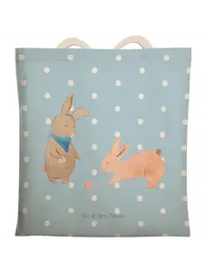 Шоппер Mr. & Mrs. Panda, цвет blau pastell