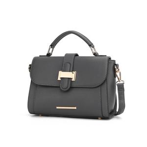 Женская плечевая сумка Willa с цветными блоками из искусственной кожи от Mia K MKF, Sd Charcoal