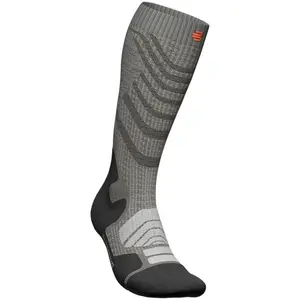 Спортивные носки Bauerfeind "Outdoor Merino Compression Socks", с компрессией, женские, серый