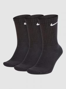 Носки Nike Everyday Cush Crew 3P Socks, black/white