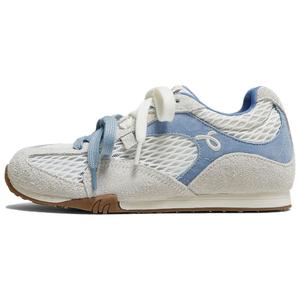 Дышащие низкие повседневные туфли для женщин TATA, Gray/White/Blue