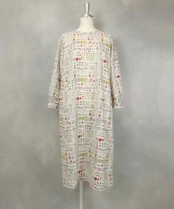 Платье с принтом по всей поверхности Studio Picone, цвет White(190)