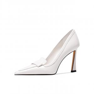 Тонкие каблуки на высоком каблуке для женщин Shesrim, белый