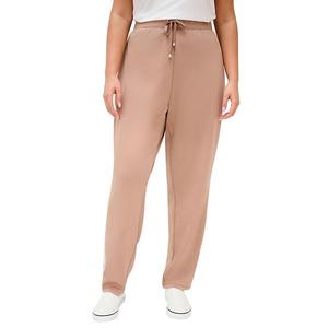 Женские брюки плюс сайз scuba Catherines, Camel Ivory