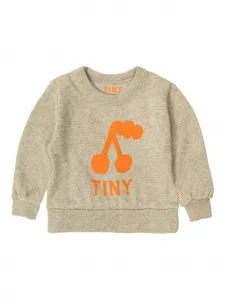 Толстовка с принтом вишни Tiny Cottons, серый