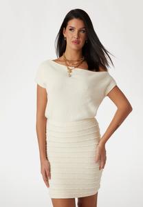 Вязаное платье KURZES Guess, бежевый