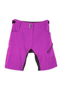 Велосипедные шорты jamilla w шорты 2 в 1 со съемными внутренними тайтсами Endurance, цвет 4007 wild aster