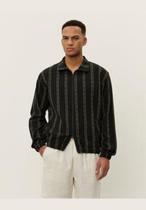 Куртка-бомбер STANLEY CHECK TRACK Les Deux, черный