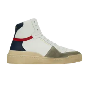 Ботинки Saint Laurent SL-24 Mid, белый