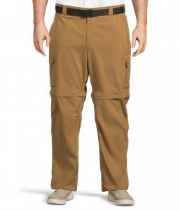 Брюки Columbia Big & Tall Silver Ridge Utility Convertible Pants, цвет Delta