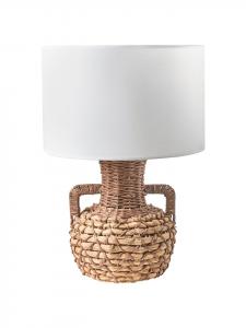 Настольные лампы RENARD коричнево-белого цвета - (Ш) 38 x (В) 55 x (Д) 38 см