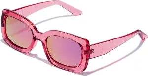 Солнцезащитные очки Hawkers Gigi - поляризованные, для мужчин и женщин - модные солнцезащитные очки - 100% защита от УФ-излучения UV400, Pink · White
