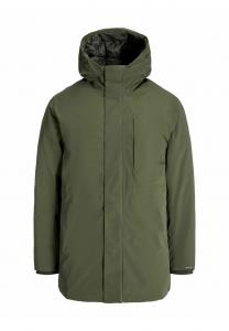 Пальто Jack & Jones Winter coat, Grape Leaf/Dark Green