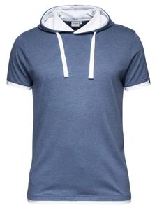 Ombre Футболка в темно-синем цвете