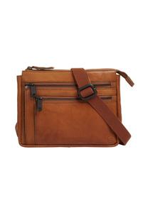 Сумка через плечо, натуральная кожа SPIKES & SPARROW, цвет Cognac