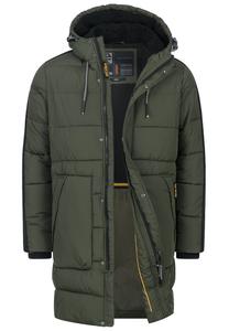 Зимнее пальто INDICODE JEANS INKenter, зеленый