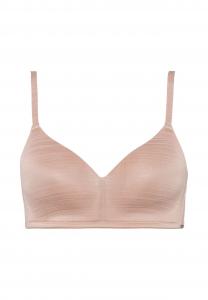 Женский бюстгальтер-майка The One NP с красивой матово-глянцевой структурой BeeDees, цвет Nude