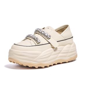 Кеды, скейтборд обувь женская низкая белый Foxer